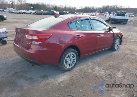 2017 Subaru Impreza 2.0I Premium z USA, uszkodzony, nr VIN 4S3GKAB68H3615762